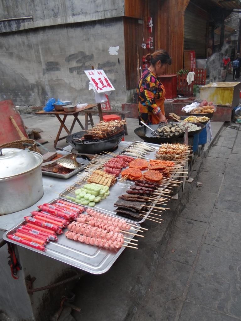 Fenghuang stand snacks