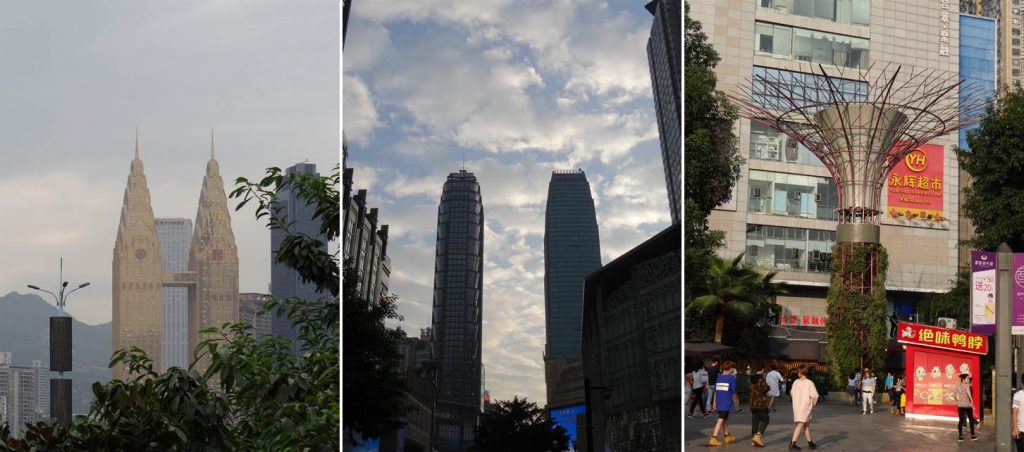 Chongqing gratte-ciels